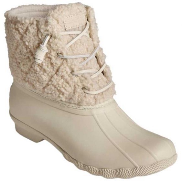 Sperry Shoes - Sperry Women's Cream Winter Boots Sz 10